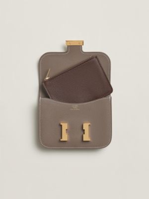 Constance Slim bicolor wallet, View: above, above, view 2 of 3