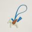 Rodeo Pegase PM charm, vert fizz/bleu Zanzibar/gold