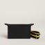 Hermès Videpoches bag, noir/noir/new lime