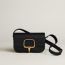 Hermès Della Cavalleria Elan肩背包, 黑色
