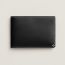 H Sellier card holder, noir