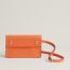 Hermèsnap wallet, orange/orange