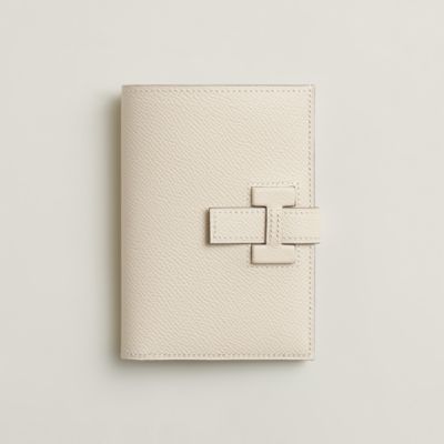 人気☆彡{HERMES} Portefeuille New H Passant Compact Gold Hermès Gold Epsom Constance Passant Short Wallet Gold