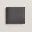 H Sellier Compact wallet, ardoise/noir