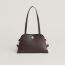 Tablier Sellier bag, ébène/bai brun/écru/terre