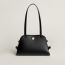Tablier Sellier bag, noir/noir/écru/noir