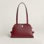 Tablier Sellier bag, rouge H/rouge H/écru/beige