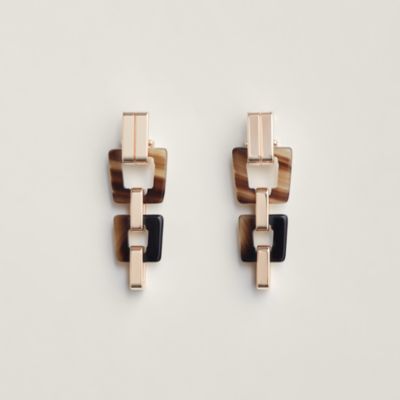 Hermès Ex-Libris earrings, very small model | Hermès