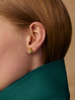 Mini Pop H Rocabar earrings, View: Worn, worn, view 2 of 2