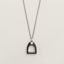 Etrier Vulcanium necklace, brun, no stock