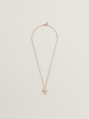 Chaine d'H necklace, small model, View: front, front, view 3 of 3