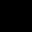Tonnerre耳环，小号, 黑色