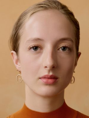 Tonnerre耳环，小号, 视图: 图片：产品佩戴, worn, 当前为第2张（共2张）