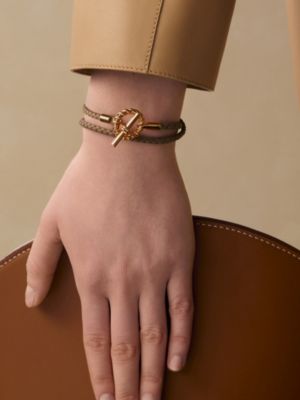 Glenan&nbsp;Godronne Double Tour bracelet, View: Worn, worn, view 2 of 2