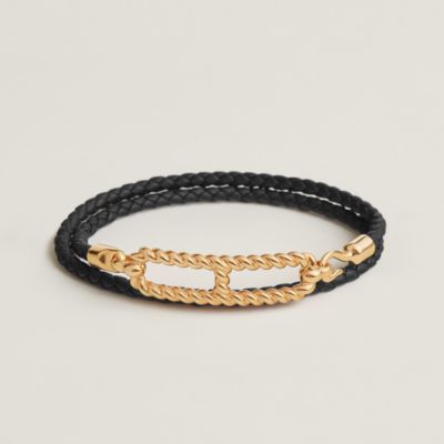 Roulis&nbsp;godronne双圈手链