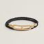 Roulis godronne Double Tour bracelet, noir