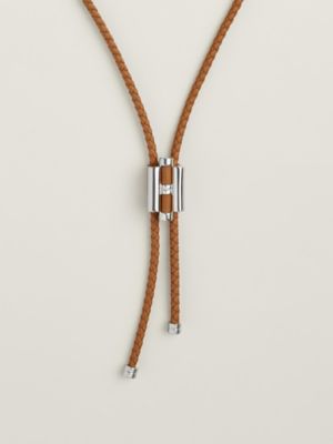 Tournis Tresse bolo tie necklace