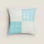 Avalon Cabriole pillow, vert aqua