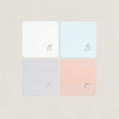 Cabriole小方巾4件套