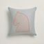 Objets du Faubourg Cheval pillow, gris