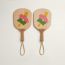 Succulent Sultan set of 2 beach rackets, jaune/vert/rose