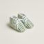 Animaux Nattes Paf booties, bleu