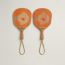 Animaux Nattes set of 2 beach rackets, orange