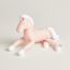 Cabriole horse plush, rose