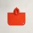 Animaux Nattes poncho, orange géranium
