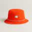 Animaux Nattes bucket hat, orange géranium, no stock