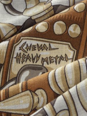 Cheval Heavy Metal scarf 100, View: Detail, detail, view 3 of 3