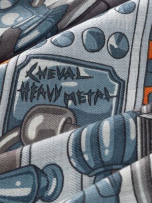 Cheval Heavy Metal scarf 100, View: Detail, detail, view 3 of 3