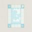 Animaux Blocks blanket, bleu dragée