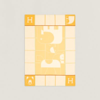 Animaux Blocks blanket