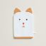 Animaux Blocks washcloth, miel
