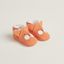Animaux Blocks booties, orange