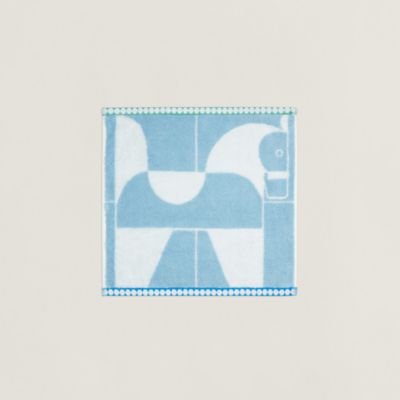 Animaux Blocks washcloth