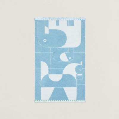 Animaux Blocks towel