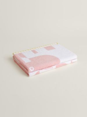 Animaux Blocks bath towel, View: Folded, folded, view 2 of 2