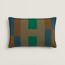 H Horizon pillow, medium model, vert forêt
