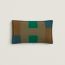 H Horizon pillow, small model, vert forêt