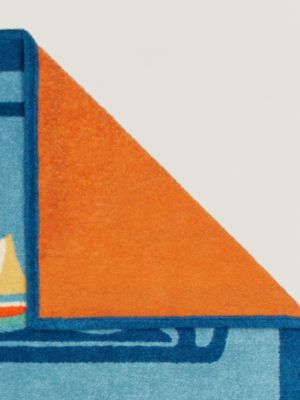 Bouteilles a la Mer beach towel, View: Detail, detail, view 2 of 2