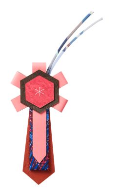 六边形玫瑰花结, 视图: 正面图, front, 当前为第2张（共4张）