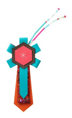 六边形玫瑰花结, 视图: 正面图, front, 当前为第3张（共4张）