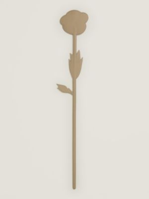 Leather poppy flower, View: Back, back, view 2 of 4