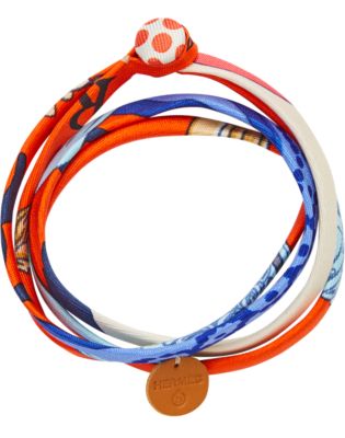 Double tour silk bracelet, View: front, front, view 2 of 5