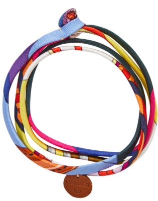 Double tour silk bracelet, View: front, front, view 4 of 5