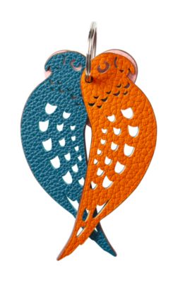 Lovebirds key ring, View: front, front, view 2 of 5