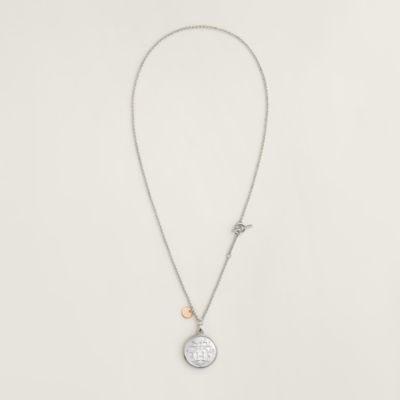 Hermès Ex-Libris项链，中号