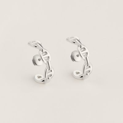 Chaine d'ancre Enchainee爬耳式耳环